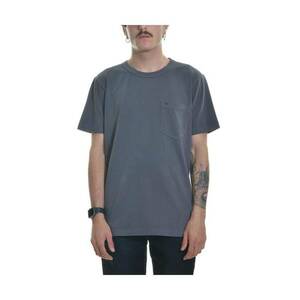 Tricou barbati 101 Pocket - gri - bumbac - cu buzunar - imagine