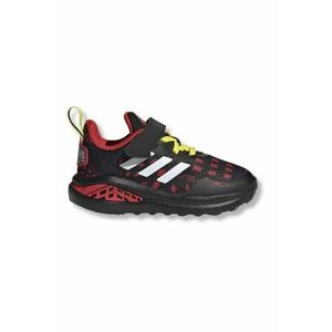 Pantofi sport FortaRun Superhero I - negru - material textil si sintetic - cu velcro - set pentru copii - imagine