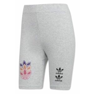 Pantaloni scurti sport gri - bumbac-elastan - design modern - pentru femei - imagine