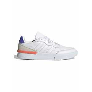 Pantofi sport barbati - Clubcourt - piele naturala - alb - set cu sireturi si velcro imagine