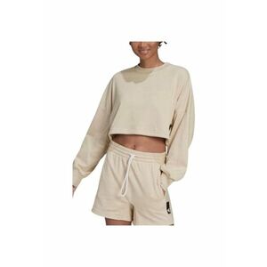 Hanorac sport dama supradimensionat - bej - bumbac si poliester - imagine