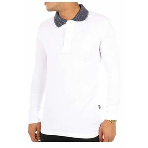 Tricou polo barbati alb - 100% bumbac - fara model - 3XL - imagine