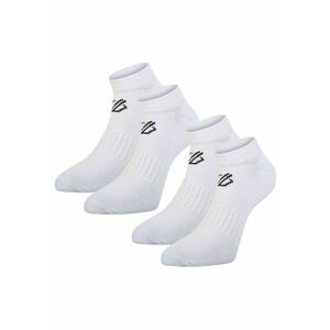 Sosete sport unisex set 2 perechi - alb - bumbac - respirabil - imagine