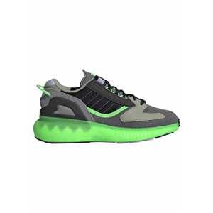 Pantofi sport copii ZX 5K Boost - gri - material textil - talpa cauciuc - imagine