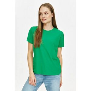 Tricou uni cu decolteu la baza gatului imagine