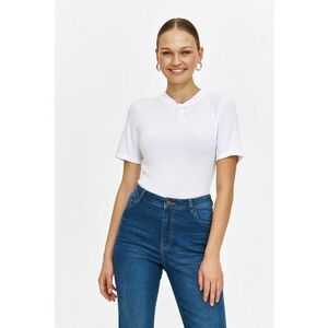 Tricou uni slim fit imagine