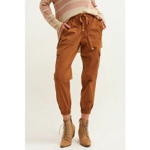 Pantaloni crop cargo imagine
