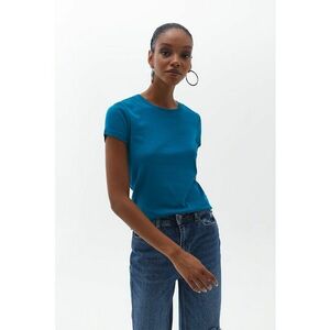 Tricou uni de bumbac imagine
