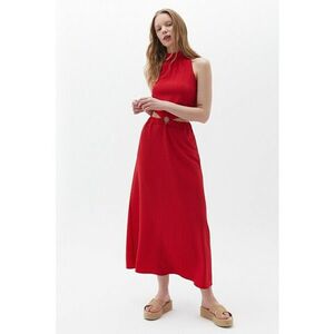 Rochie texturata cu decupaje laterale imagine