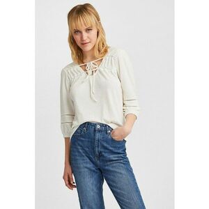 Bluza lejera cu decolteu in V imagine