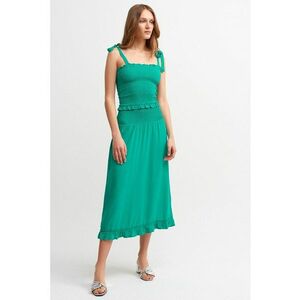 Rochie fara maneci cu segment cu insertie elastica imagine