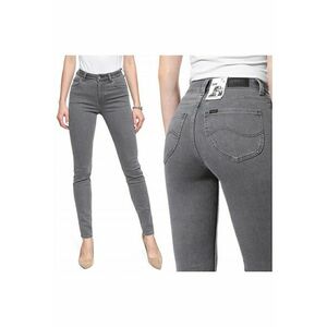 Blugi dama - Scarlett High - 20548-26 - Bumbac - Lungi - Petite - Denim - W24-L31 US - Gri imagine