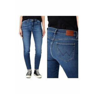 Blugi dama - W27Htx35E - 43187-85 - Bumbac - Lungi - Petite - Denim - W28-L32 US - Albastru imagine