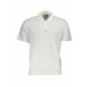 Tricou polo barbati - 100% Cotone - Alb - 23083 imagine