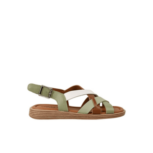 Sandale casual - dama - KL60022B verde - piele naturala imagine