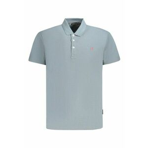 Tricou polo barbati - cu mini logo brodat - Regular fit - Gri inchis imagine