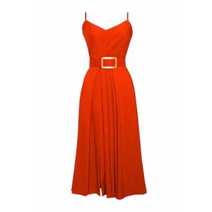 Rochie din amestec de in cu o curea Simba imagine