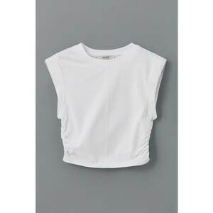 Top crop cu cu fronseu lateral imagine