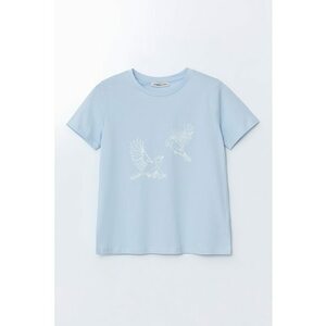 Tricou din bumbac cu imprimeu imagine