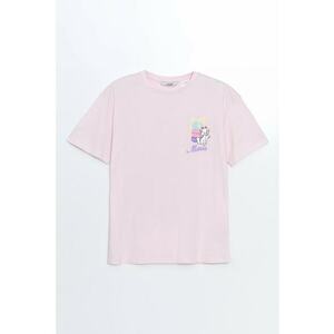 Tricou de bumbac cu imprimeu imagine