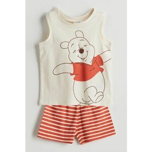 Pijama de bumbac cu model cu desene imagine