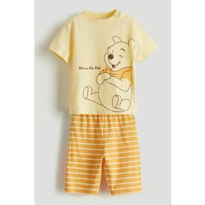 Pijama de bumbac cu model cu desene imagine