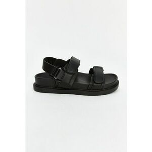 Sandale din piele ecologica cu inchidere velcro imagine