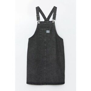 Sarafan din denim cu bretele ajustabile imagine