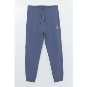 Pantaloni de trening cu model uni si talie elastica imagine