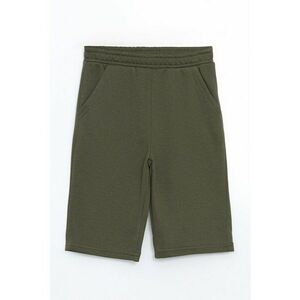 Pantaloni scurti din bumbac cu model uni imagine