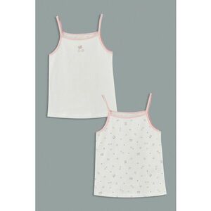 Set de top-uri din amestec de bumbac - 2 piese imagine