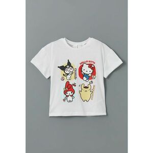 Tricou cu imprimeu cu desene animate imagine