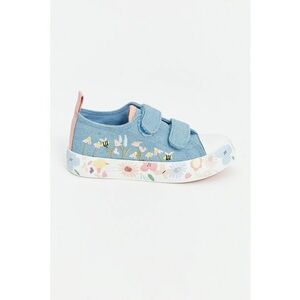 Pantofi sport din material textil cu velcro imagine