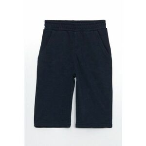 Pantaloni scurti din bumbac cu model uni imagine