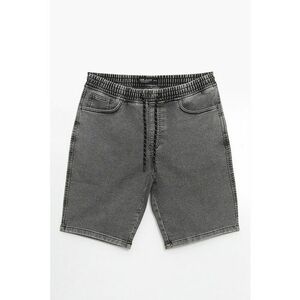 Pantaloni scurti din amestec de bumbac cu snururi imagine