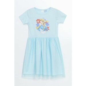 Rochie cu tutu si imprimeu Elsa imagine