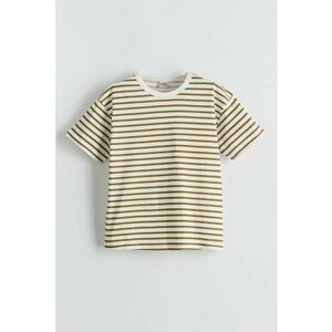 Tricou cu dungi si maneci cazute imagine