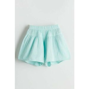 Pantaloni scurti uni cu talie elastica imagine