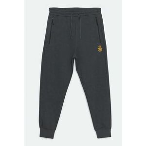 Pantaloni de trening din amestec de bumbac cu buzunare cu fermoar imagine