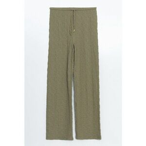 Pantaloni relaxed-fit cu snur in talie imagine