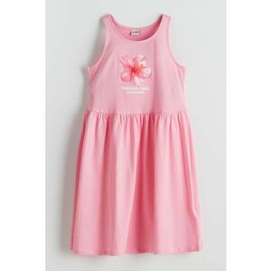 Rochie cu imprimeu fara maneci imagine