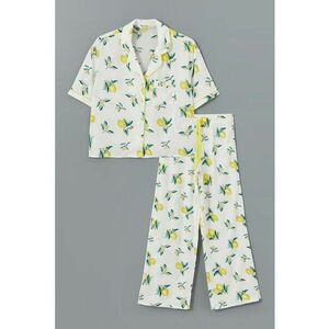 Pijama cu imprimeu cu fructe imagine