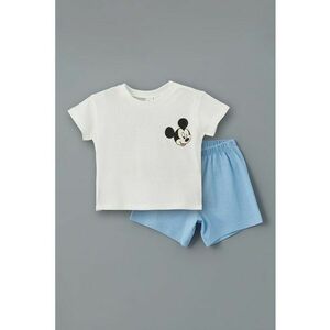 Pijama scurta cu imprimeu cu Mickey Mouse imagine