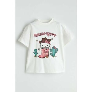 Tricou cu imprimeu cu Hello Kitty imagine