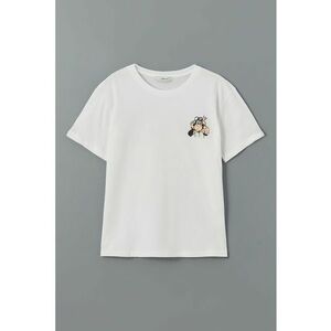 Tricou din bumbac cu imprimeu grafic pe partea din spate imagine