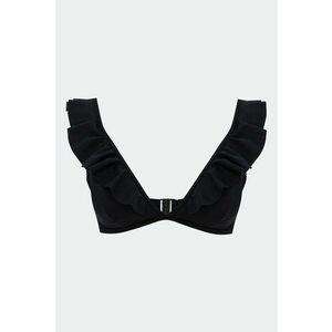 Sutien cu model uni si decolteu in V imagine