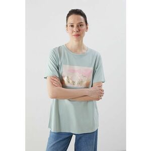 Tricou din bumbac cu imprimeu imagine