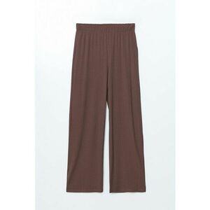 Pantaloni cu croiala ampla si talie elastica imagine
