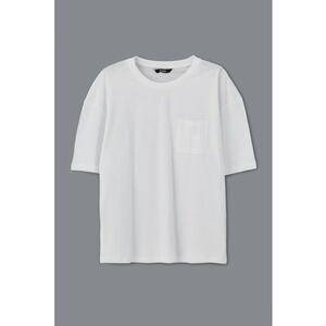 Tricou lejer cu buzunar pe piept imagine