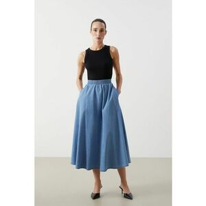 Top slim-fit cu striati imagine